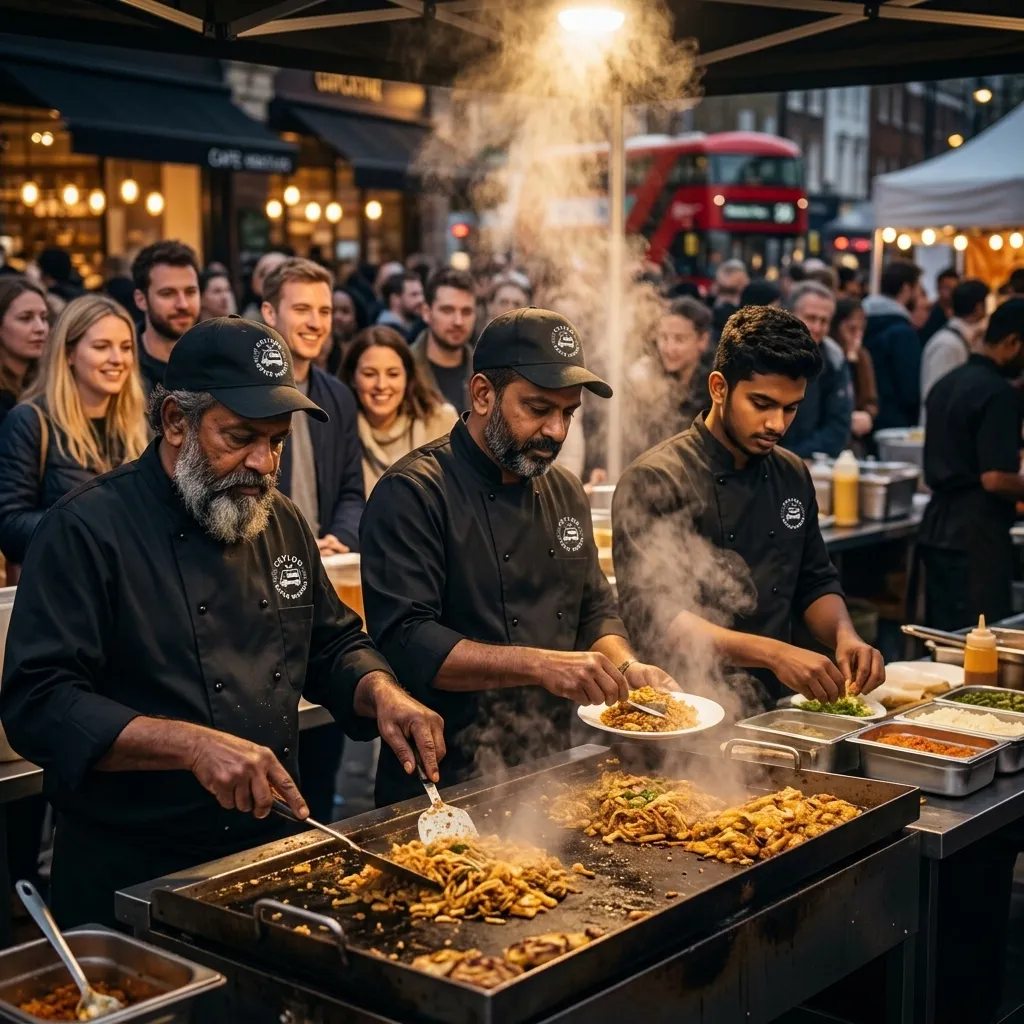 Ceylon Spice Wheels master chefs at work